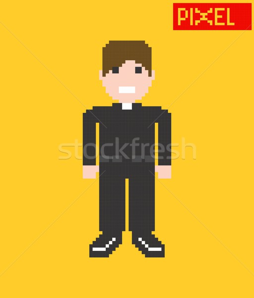 pixel character Stock photo © vector1st