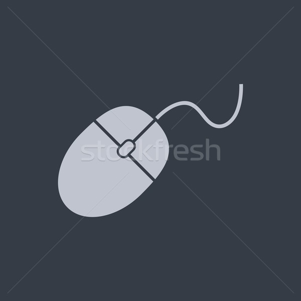 Mysz komputerowa wektora sztuki graficzne ilustracja działalności Zdjęcia stock © vector1st
