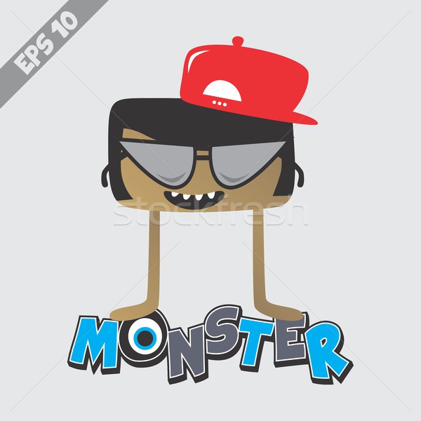cartoon monster character Stock photo © vector1st