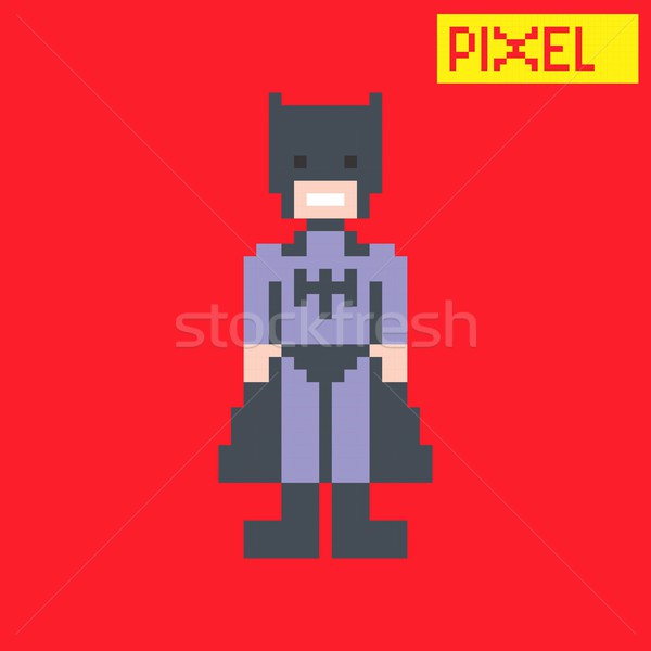 Pixeli vector grafic artă proiect Imagine de stoc © vector1st
