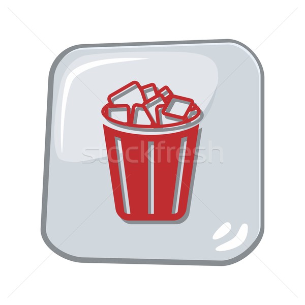 Icône bouton art vecteur graphique [[stock_photo]] © vector1st