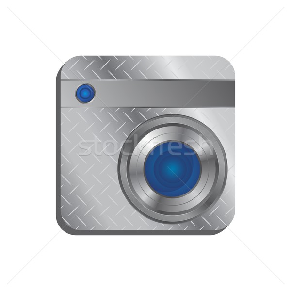 Medien Schnittstelle Kamera Vektor Grafik Kunst Stock foto © vector1st