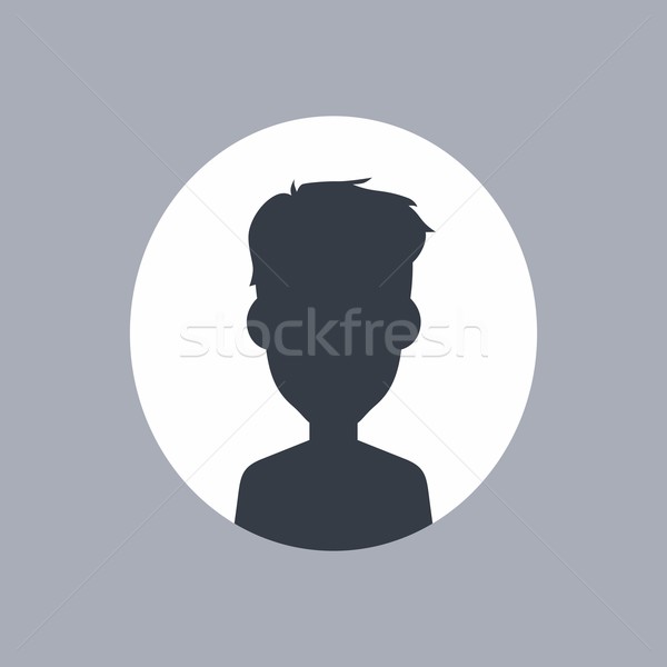 unknown male silhouette Stock photo © vector1st