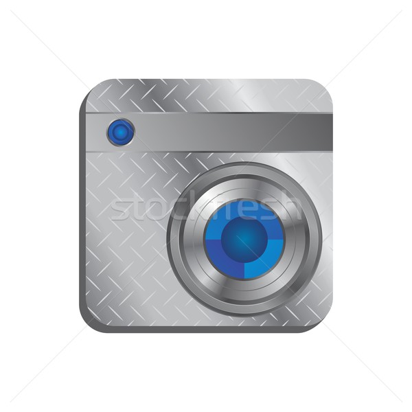 Medien Schnittstelle Kamera Vektor Grafik Kunst Stock foto © vector1st