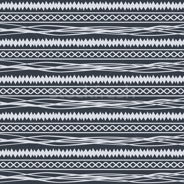Ureinwohner ethnischen Kunst Mode abstrakten Sommer Stock foto © vector1st
