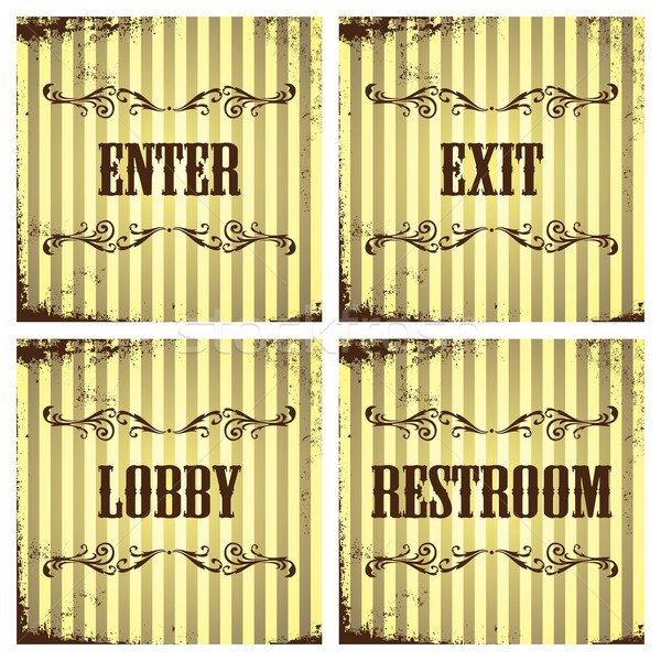 object element art illustration Stock photo © vector1st