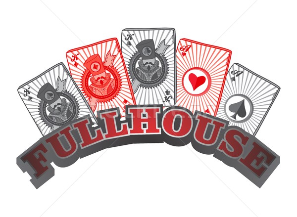 Poker vettore grafica arte design Foto d'archivio © vector1st