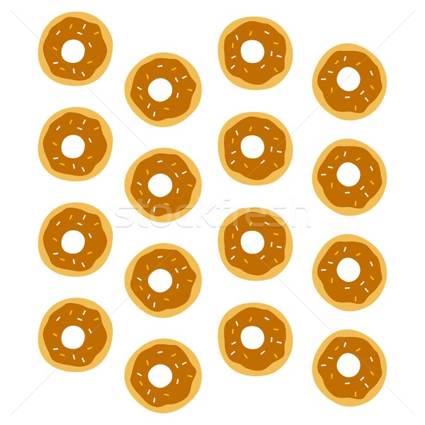 Tatlı çörek model ayarlamak vektör sanat örnek Stok fotoğraf © vector1st