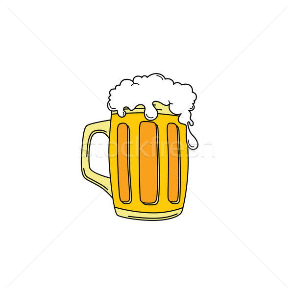 cold beer theme Stock photo © vector1st