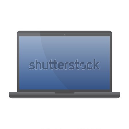 Technologie Gerät mobile Computer Vektor Kunst Stock foto © vector1st