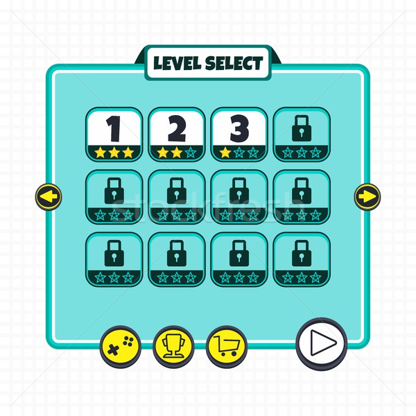 game assets element Stock photo © vector1st