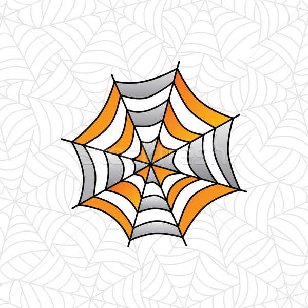 colorful spider web art Stock photo © vector1st