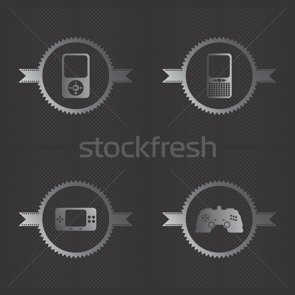 ゲーム コンソール ベクトル グラフィック 芸術 ストックフォト © vector1st