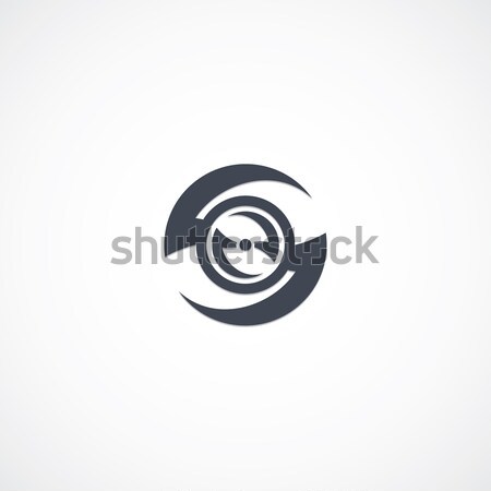 chopper motorcycle logotype Stock photo © vector1st