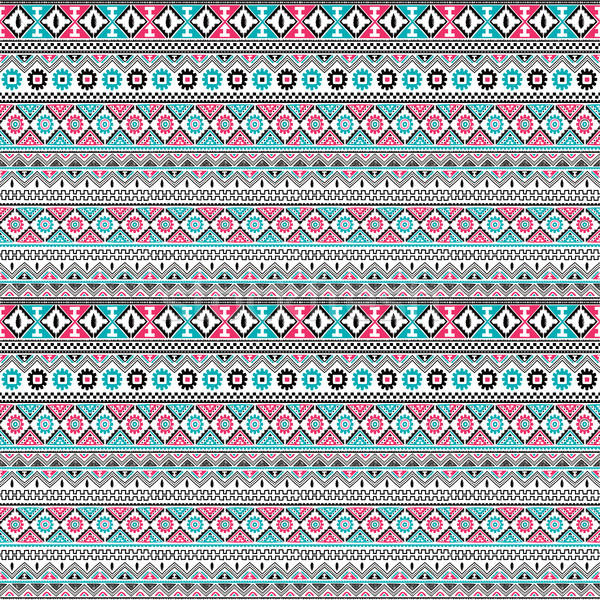 Nativo étnico vetor arte ilustração Foto stock © vector1st