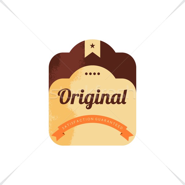 label sticker Stock photo © vector1st