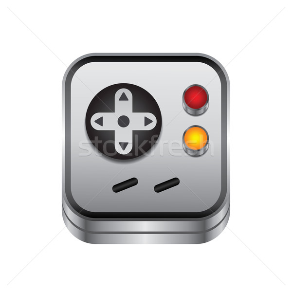 game console button Stock photo © vector1st