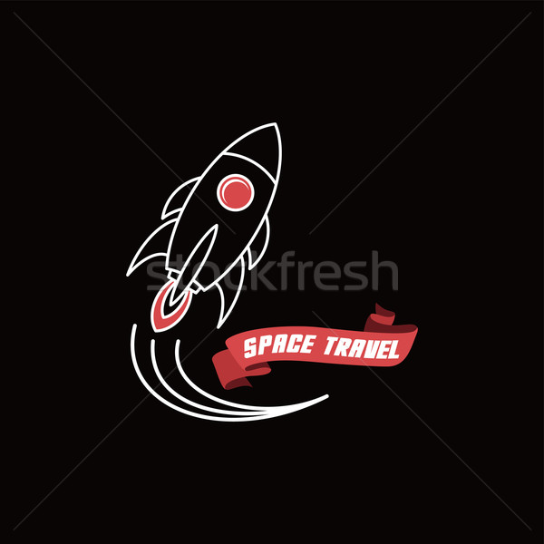 rocket ship launch Stock photo © vector1st