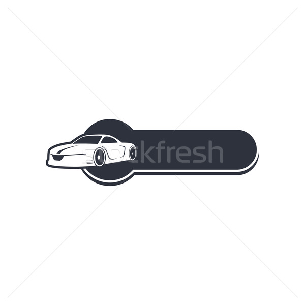 classic car banner template Stock photo © vector1st