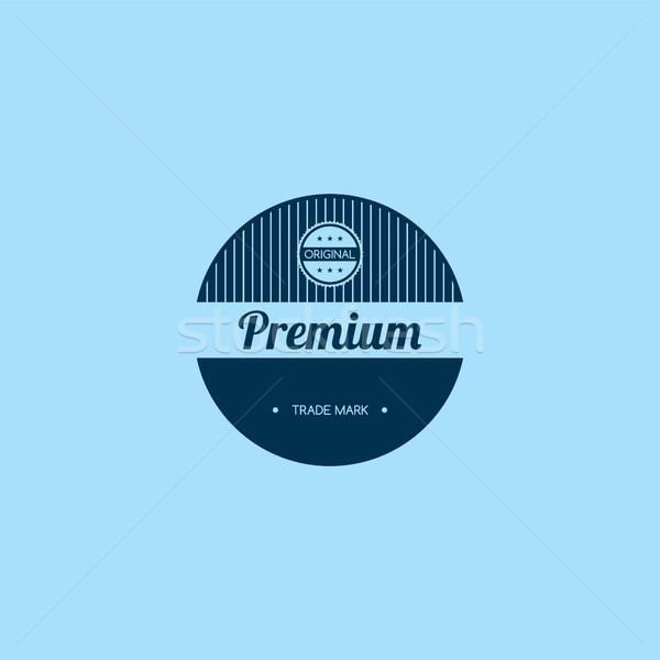 Premiu calitate garantie produs etichetă insignă Imagine de stoc © vector1st
