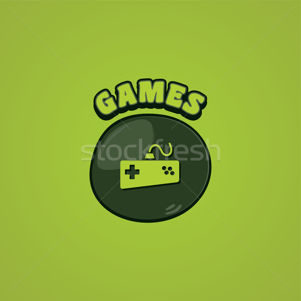 game console joystick Stock photo © vector1st