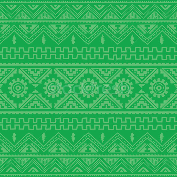 green native american ethnic pattern Stock photo © vector1st
