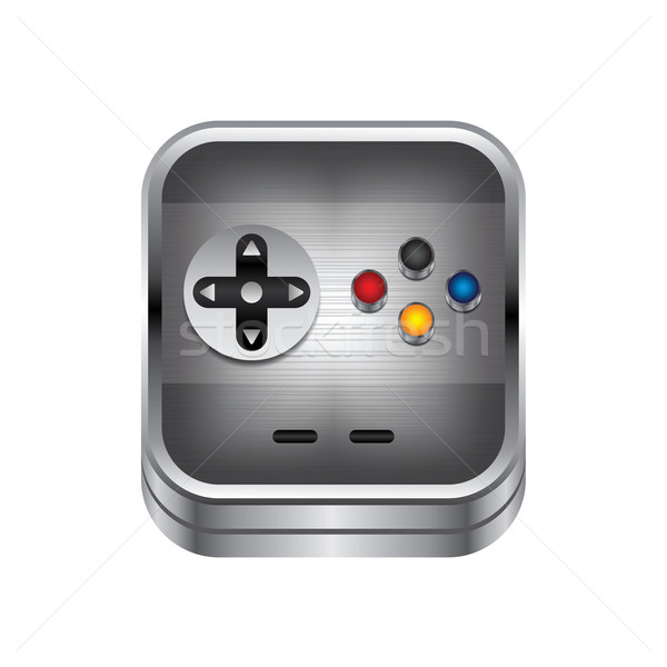 game console button Stock photo © vector1st