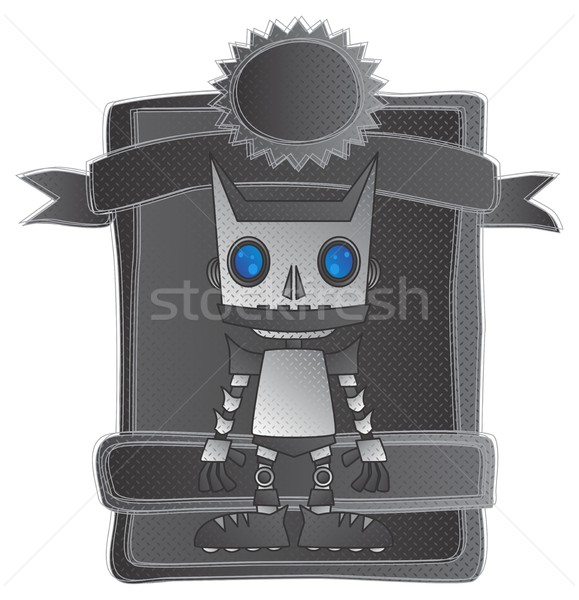 Robot vektör grafik sanat dizayn örnek Stok fotoğraf © vector1st