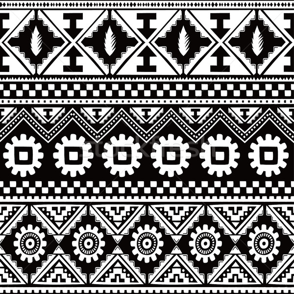 Nativo etnica vettore arte illustrazione Foto d'archivio © vector1st