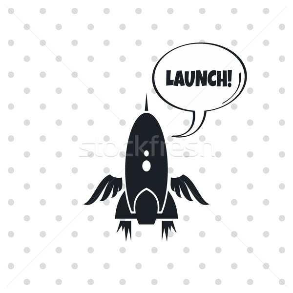 space shuttle rocket Stock photo © vector1st