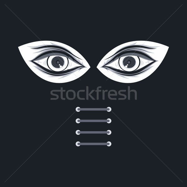 eye illustration Stock photo © vector1st