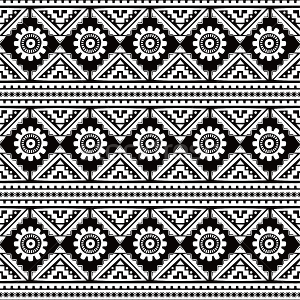 Nativo etnica vettore arte illustrazione Foto d'archivio © vector1st