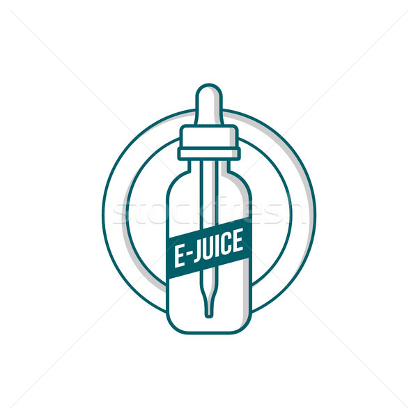 personal vaporizer e-cigarette e-juice liquid Stock photo © vector1st