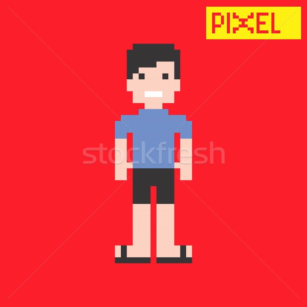 Zeichen Vektor Grafik Kunst Design Stock foto © vector1st