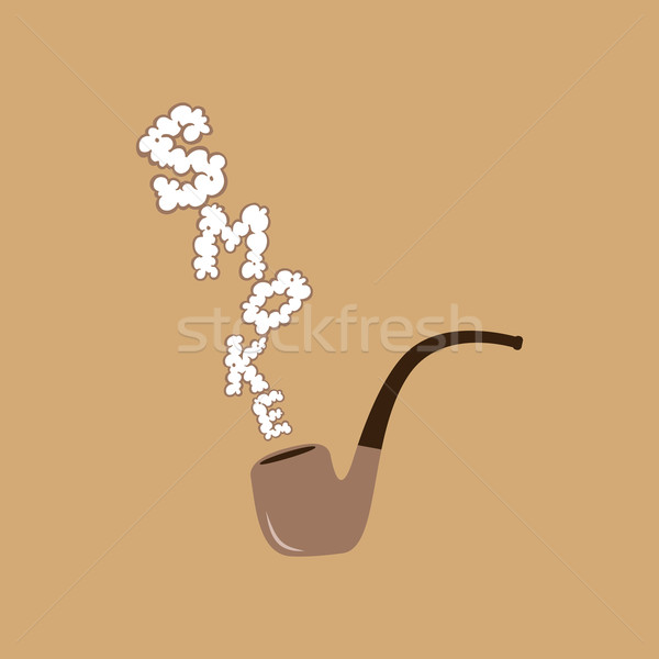 tobacco pipe Stock photo © vector1st