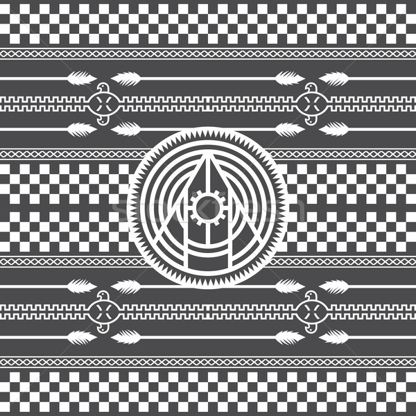 native american pattern Stock photo © vector1st