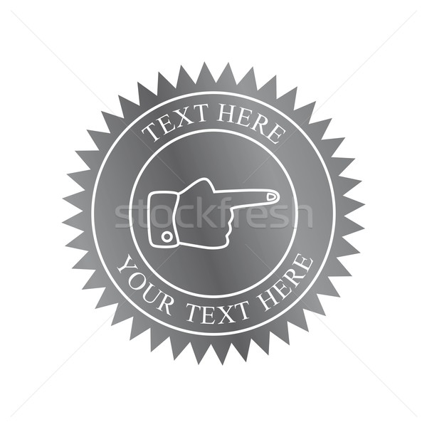 Gest wektora graficzne sztuki projektu ilustracja Zdjęcia stock © vector1st