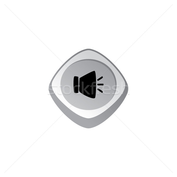 music audio glossy color app icon button game asset theme vector Stock photo © vector1st