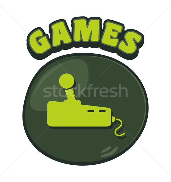 Media interface camera vector grafische kunst Stockfoto © vector1st