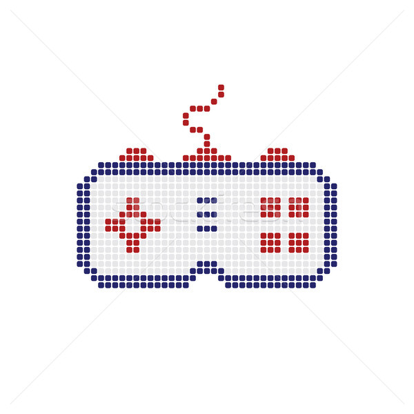 Joystick joc consoleze punct logo-ul Imagine de stoc © vector1st
