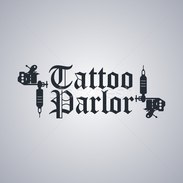 tattoo machine theme Stock photo © vector1st