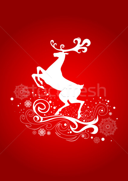 Reindeer Stock photo © vectorArta
