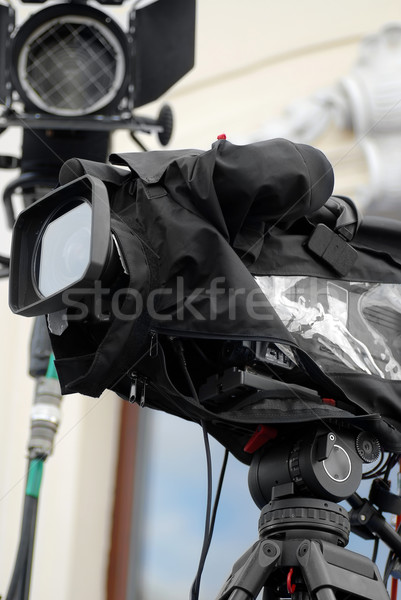 Camera in action Stock photo © Vectorex