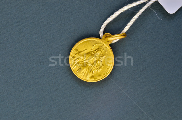 Golden pendant Stock photo © Vectorex