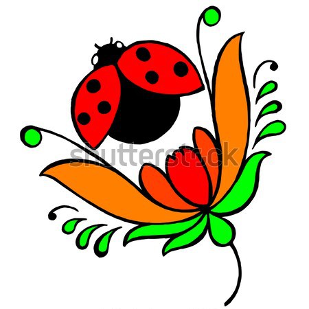 ladybug Stock photo © VectorFlover