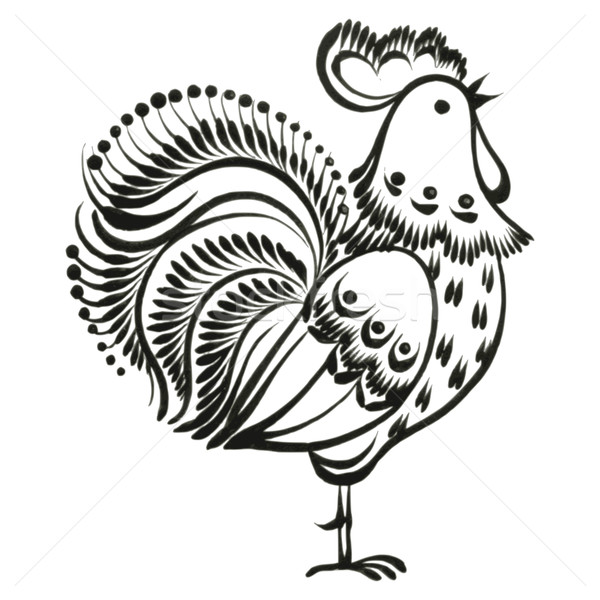rooster Stock photo © VectorFlover