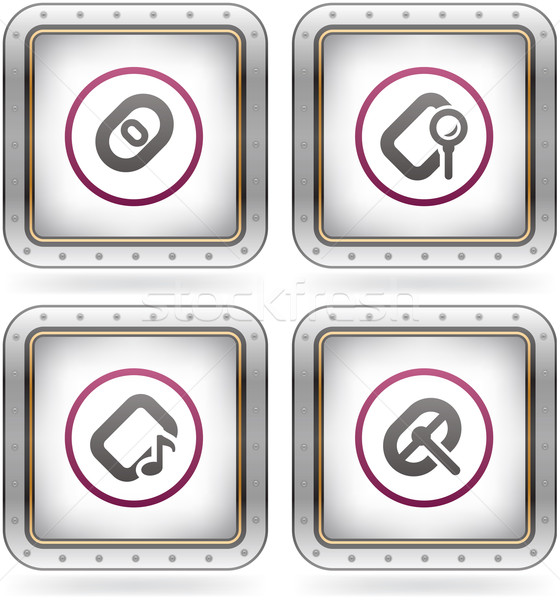 Computer Software and Hardware Icons Stock photo © Vectorminator