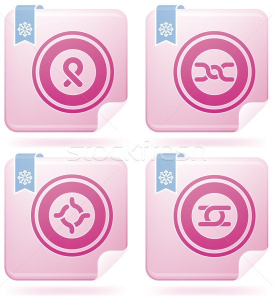 Miscellaneous Flamingo Icons Stock photo © Vectorminator