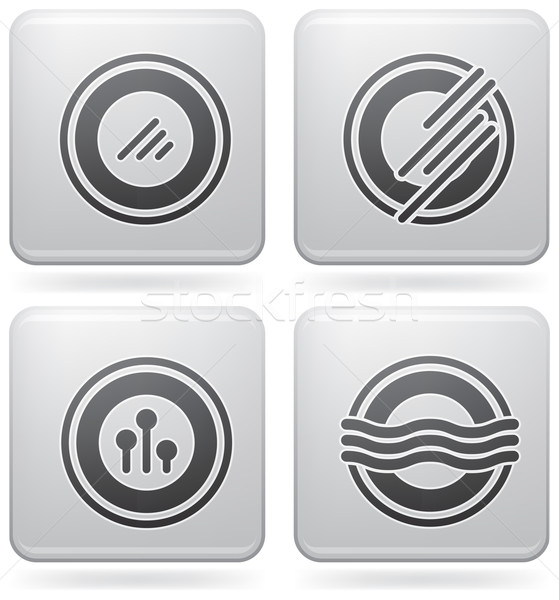 Miscellaneous Platinum Icons Stock photo © Vectorminator