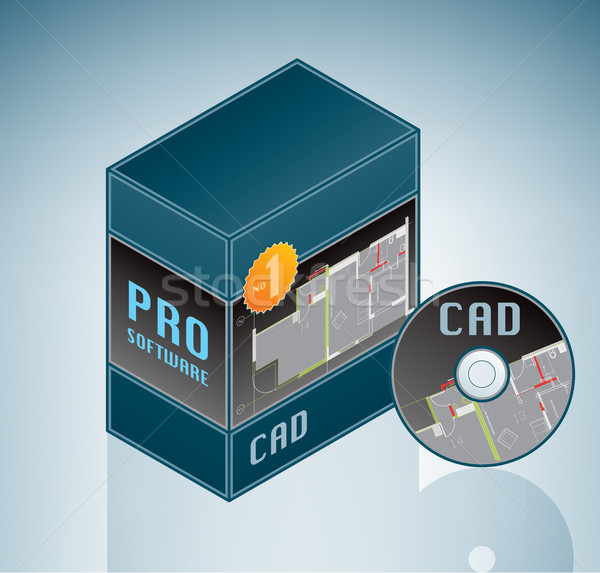 CAD - Engineering Software Bundle Stock photo © Vectorminator